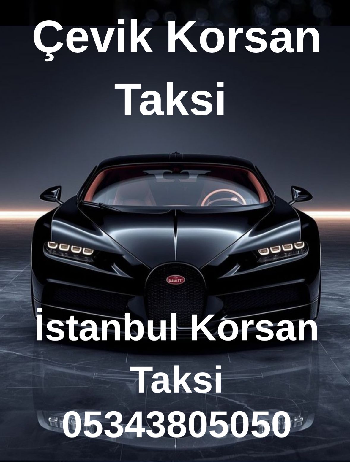 “Çevik Korsan Taksi araç görseli.”